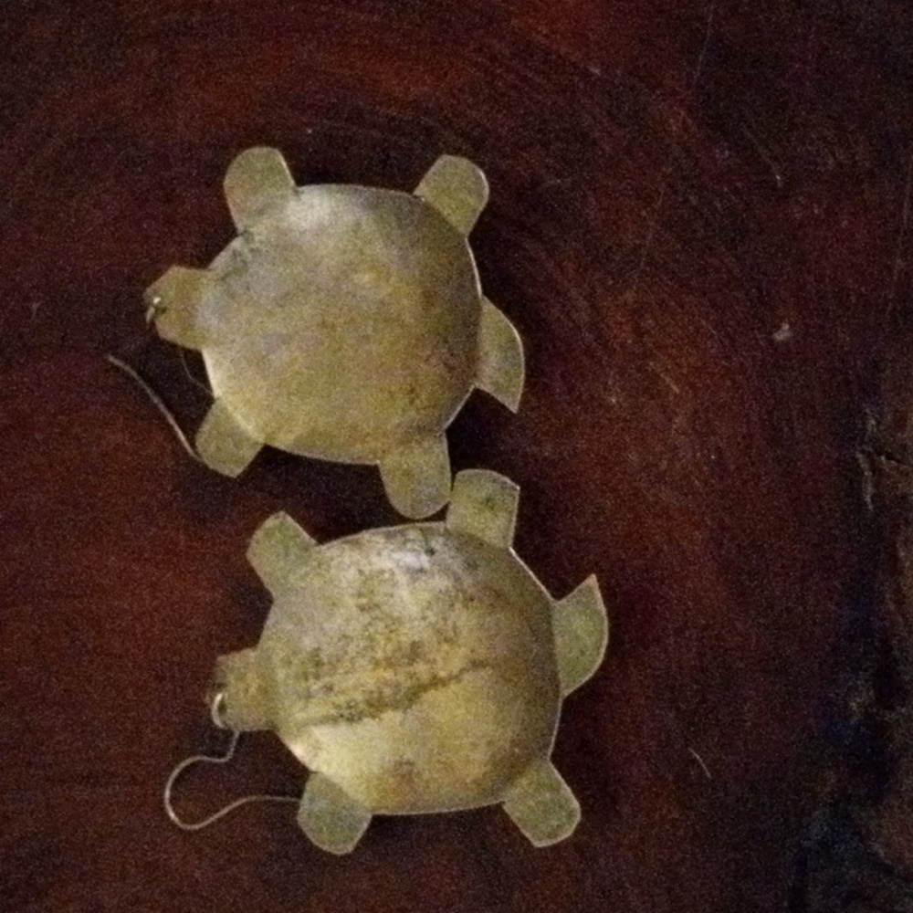 Turtle earrings - Picture 4 of 4
